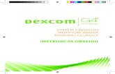 INSTRUKCJA OBSŁUGI - Dexcom · Strona internetowa firmy Dexcom: Identyfikator nadajnika: Identyfikator odbiornika: Lekarz prowadzący: ... Dexcom G4 PLATINUM, Dexcom Studio i SEVEN