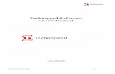 Tachospeed Software: User’s Manual · Tachospeed software is an application designed to automatically read the driving time, resting periods, breaks and periods of availability