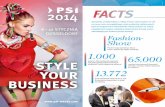 2014 w - PIAP · 2013-11-21 · na PSI nowe modne środki reklamowe w segmencie tekstyliów. Tam gdzie mamy do czy-nienia z modą, musi być także wybieg. I będzie właśnie wybieg
