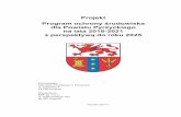 Projekt Program ochrony środowiska dla Powiatu Pyrzyckiego na lata 2018-2021 z ... · 2018-08-01 · w „Wytycznych do opracowania wojewódzkich, powiatowych i gminnych programów