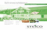 Modernizacja budynków przy użyciu produktów STEICOModernizacja przyjazne środowisku materiały budowlane z surowców odnawialnych Spis treści Modernizacja dachów Str. 06 ...