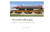 Instrukcja - Solarpolska · 2013-08-08 · Instrukcja obsługi i montażu kolektora konstrukcjach przykręcanych do ścian. Przed montażem kolektorów na dachu, należy sprawdzid