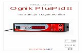 REGULATOR Ognik PlusPid II - Kotły Woźniak · 2018-03-28 · Praca kotła z termostatem jest sygnalizowana mruganiem lampki START. ... (np. -2°C) do ogrzania domu w trybie pracy