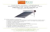 Instrukcja montażu i eksploatacji Słonecznego Podgrzewacza ...proecosolutions.pl/pliki/Instrukcja-Solaris-P.pdf · • próżniowy kolektor słoneczny (z zastosowaniem heat-pipe)