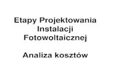 Etapy Projektowania Instalacji Fotowoltaicznejoze.utp.edu.pl/zseminarium/1.2 Instalacje fotowoltaiczne - Obliczanie… · 1 m2 instalacji fotowoltaicznej może dostarczyć rocznie
