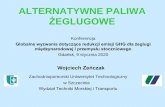 Prezentacja programu PowerPoint · FOTOWOLTAICZNE WIATROWY ODNAWIALNE ŹRÓDŁA ENERGII PAROWY + KOCIOŁ FLUIDALNY Alternatywne paliwa żeglugowe Wojciech Zeńczak WODÓR+ E-fuels