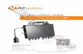 Instrukcja instalacji / obsługi › dok › QS1 › instrukcja-QS1.pdf · 2019-04-08 · obudowie mikroinwertera oraz w dokumentacji instalacji solarnej. ... elektryka, aby umożliwić