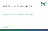 ank Ochrony Środowiska S.A. - Lubelskie...Miejsce w Polsce pod względem aktywów (1Q 2019 w rankingu banków notowanych na 'PW) Saldo kredytów (31.12.2018) Udział kredytów proekologicznych