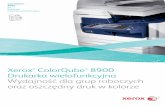 ColorQube 8900 Drukarka wielofunkcyjna Wydajność dla ...€¦ · aby zwiększyć produktywność biura: • Nuance ScanFlowStore™ to intuicyjna aplikacja do skanowania i przechowywania
