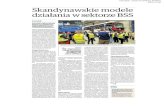 Skandynawskie modele dzia³ania w sektorze BSS...2015/11/02  · Skandynawskie modele dzia³ania w sektorze BSS v LVO Jednym punktów z programu spotkania fabryki by³o autobusów