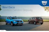 Katalog Dacia SANDERO STEPWAY CRO ... Sandero/Sandero Stepway SCe 75 TCe 90 S&S Easy-R TCe 90 S&S LPG dCi 75 S&S TCe 90 S&S dCi 90 S&S Sandero Sandero Sandero Sandero Stepway Stepway