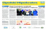 Opolski Hipokratesplikoskop.polskapress.pl/OP/H/hipokrates2016.pdf · 2018-10-03 · Kierunek:medycyna! - promu-jący kierunek lekarski na Uni-wersytecie Opolskim. Podzię-kowała