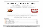 FAKTY SZKOLNE 2013 - Jastrzębie-Zdrójold.zssp9.jastrzebie.pl/docs/fakty/Fakty_Szkolne_11-2013.pdfKsiążka zawiera wszystkie "kryminalne" sprawy, z jakimi zmierzył się bohater.