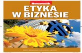 ETYKA W BIZNESIE - Narodowy Bank Polskizwie Zarządzanie Ryzykiem Nadużyć. – Sztuką jest być uczciwym, gdy inni ła-mią zasady dla osiągnięcia krótkotrwałych korzyści –