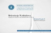 Rekrutacja Wydziałowaarchitektura.put.poznan.pl › n › wp-content › uploads › 2017 › 12 › Rekr… · Statystyki porównawcze dla całej PP Mobilnosćna Wydziale Architektury