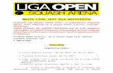 Squash Arenasquash-arena.pl/.../2016/12/regulamin-OPEN-2017r..docx · Web viewFormuła OPEN oznacza, że w lidze mogą brać udział zarówno kobiety jak i mężczyźni. REGULAMIN