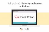 Jak pobrać historię rachunku w Pekao - FinAi...nigdy nie prosi o podanie pe\nego hasta do Peka024. > Przeglqdaj komunikaty i poradniki Zwiqzku Banków Polskich dotyczqce bezpieczeñstwa
