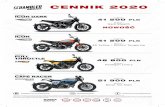 CENNIK 2020 - Scrambler Ducatiscramblerducati.pl/userfiles/Cennik/scrambler_cennik...w rozumieniu art. 4 ust. 3 Ustawy z dnia 27 lipca 2002 r., jak również nie stanowią opisu towaru