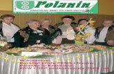 Polanin nr 1 2010 - Gmina Polanka Wielka · 2018-12-31 · Wystawa „Gmina Polanka Wielka” - prezentacja w Wojewódzkiej Bibliotece Publicznej w Krakowie - str. 4 Informator Urz