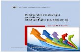 Kierunki rozwoju polskiej statystyki publicznej do 2017bip.stat.gov.pl/files/gfx/bip/pl/defaultstronaopi... · Podstawy prawne funkcjonowania statystyki publicznej w Polsce Organy