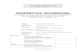 EKSPERTYZA TECHNICZNA - szkolnastronabskedzierzyn.szkolnastrona.pl/bip/download.php?f=... · 16. Drogi pożarowe 22 17. Wykaz niezgodności z przepisami warunków technicznych 25
