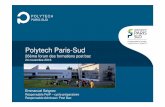 Polytech forum Post bac Orsay.ppt [Mode de compatibilité]542.peep.asso.fr/542/assets/File/Forum 2018... · • maths – physique – chimie • informatique • économie – communication