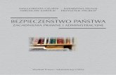 ZAGADNIENIA PRAWNE I ADMINISTRACYJNEcl.uw.edu.pl/dok/bezpieczestwo pastwa (monografia).pdf · 2017-10-04 · MAŁGORZATA CZURYK · KATARZYNA DUNAJ MIROSŁAW KARPIUK · KRZYSZTOF PROKOP