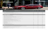 ˆˇ˙˘ i30 Wagon - Hyundai · ˜˚˛˝˙-ˆˇ˙˘ i30 Wagon Comfort Style Premium x x x - x x х х х х х х х х х х х-х хх х х x x - x x x х x x x x x х x x х-хx