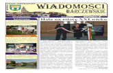 Wrzesie D 2007 WYDARZENIA WYWIADYINFORMACJE OPINIE …barczewo.home.pl/gazeta/pdf/2007/wrzesien07.pdf · W dniach 25-26 sierpnia 2007r., na terenie miasta i gminy Barczewo, zorganizowano