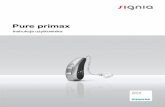 Pure primax - Signia · Szczególne sytuacje akustyczne Ustawianie trybu pracy mikrofonu (opcjonalnie) Funkcja konfiguracji przestrzennej umożliwia sterowanie odbiorem dźwięku