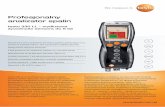 Profesjonalny analizator spalin - Termometry · Oznacza to jego stałą kontrolę i regulację. Optymalizacja procesu spalania zapewnia znaczącą oszczędność energii. Rynek dostaw