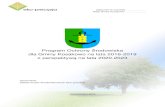 Program Ochrony Środowiska dla Gminy Kosakowo …...Strategia rozwoju transportu do 2020 roku (z perspektywą do 2030 roku).....12 3.1.6. Strategia zrównoważonego rozwoju wsi, rolnictwa