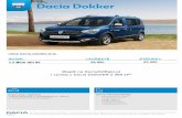 i zyskaj z Dacia DOKKER 2 460 zł - Renault...Confidential C Teraz Dacia Dokker z ubezpieczeniem za 699 zł(1) DACIA FINANSOWANIE o Ubezpieczenie 1,9%(3) o Kredyt Easy Start(4)w ramach