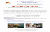 Zezwolenie organizatora turystyki nr Z/6/2007 wydane przez ...lavista.pl/doc/bulgaria.pdf · BUŁGARIA 2018 WYPOCZYNEK NAD MORZEM CZARNYM POŁĄCZONY ZE ZWIEDZANIEM TERMIN: 29.06