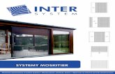 INTER - insekt-system.pl · Pomiar powinien uwzględniać profile ramy, w której osadzona jest moskitiera (kształtownik aluminiowy o przekroju kwadratowym 25x25 mm). Montaż bezpośrednio