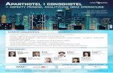 ApArthotel i condohotel - MMC Polska · 2019-08-21 · ApArthotel i condohotel – aspekty prawne, analityczne oraz operacyjne 24-25 maja 2017 r. Hotel Bristol, Warszawa PRELEGENCI: