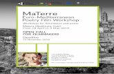 MaTerre PROJECT LEADER RETE CINEMA BASILICATA...MaTerre is a project by Matera 2019 European Capital of Culture Co-produced by Rete Cinema Basilicata e Fondazione Matera-Basilicata