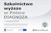 Szkolnictwo wyższe w Polsce - fuw.edu.pl · Studenci w Polsce – 1,93 mln niestacjonarni 0,98 mln 0,83 mln 0,44 mln 0,12 mln ... Publiczne Prywatne Udział wydatków prywatnych