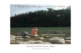 Sadhana Week Talks, 2014 · 2017-08-05 · Sadhana Week Talks, 2014 suryadevananda.org . Living the Bhagavad Gita Way 2 . Contents Introduction ... I. God and Jiva ...