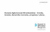 Rozwój Aglomeracji Wrocławskiej - trendy,bpcc.org.pl/uploads/img.uni/img/pdf/Wroclaw...Pomoc społeczna 5. Administracja publiczna 6. Gospodarka mieszkaniowa 7. Gospodarka komunalna
