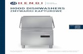 230862 230770 230787 231562 instrukcja zmywarka kapturowa …€¦ · 3 EN Dear Customer, Thank you for purchasing this Hendi appliance. Before using the appliance for the first time,