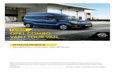 CENNIK OPEL COMBO VAN I TOUR VAN. - autoslupsk.com.pl · Cennik – Opel Combo Van / Tour Van Rok produkcji 2017, rok modelowy 2017 Modele i wersje Van Tour Van 1.4 (95 KM) L1 M5