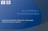 Wydział Automatyki, Elektroniki i Informatykiiele.polsl.pl/ie/files/eit_prezentacja_v2_1.pdf · 2016-04-01 · Stacjonarne (dzienne) (1,5 roku) Specjalności : Aparatura Elektroniczna