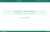 Wykªad 6: Model logitowy - web.sgh.waw.plweb.sgh.waw.pl/~atoroj/ekonometria_stosowana/wyklad_6_slajdy.pdf · Idea Model logitowy Predykcja z modelu logitowego Wykªad 6: Model logitowy