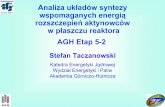 Seminarium Analiza uk adów syntezy 25.10. 2011 ... · Selected Problems of Nuclear Energy. A solution of all these problems. can be. a. FUSION-driven subcritical system (thanks to