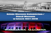 PRACA ZBIOROWA - Stacja Muzeum Muzeum.pdf · 2019-01-09 · Praca ta stała się dla mnie także inspiracją do wzbogacenia wystaw w naszym Muzeum, jak też form działalności. Nadzieje