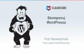 WordPressa Skomponuj - WordUp Silesia€¦ · Podstawy 3. Skomponuj WordPressa 4. Tips & Tricks 5. Pros & Cons. Composer = *Menedżer zależności Composer to system zarządzania