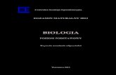 biologia model PP · 2013-07-10 · BIOLOGIA POZIOM PODSTAWOWY Kryteria oceniania odpowiedzi Warszawa 2013 . Egzamin maturalny z biologii Kryteria oceniania odpowiedzi – poziom