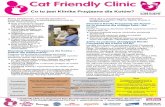 Cat Friendly Clinic · podatne na nowe zapachy. Może się to przyczynić do tego, że wizyty w klinice weterynaryjnej będą stresujące. Poszukaj dobrej kliniki weterynaryjnej Poszukaj