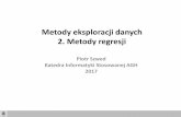 Metody eksploracji danych 2. Metody regresjihome.agh.edu.pl/~pszwed/wiki/lib/exe/fetch.php?media=med:med-w… · P. Szwed: Metody eksploracji danych (2017) 12 [Kevin P. Murphy: Machine